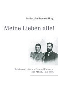 Meine Lieben alle!