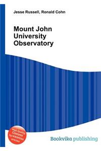Mount John University Observatory
