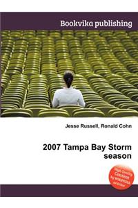 2007 Tampa Bay Storm Season