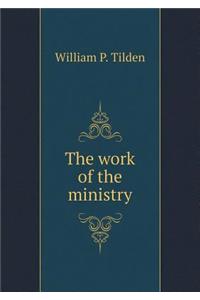 The Work of the Ministry