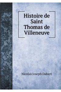 Histoire de Saint Thomas de Villeneuve