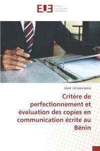 Critère de perfectionnement et évaluation des copies en communication écrite au Bénin