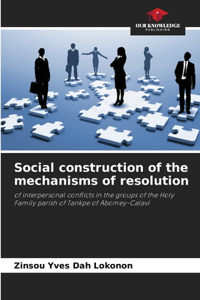 Social construction of the mechanisms of resolution