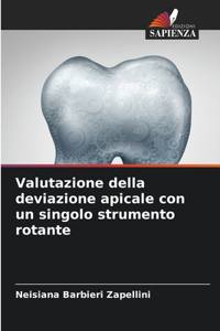 Valutazione della deviazione apicale con un singolo strumento rotante