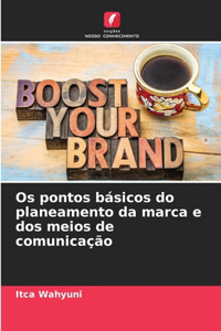 Os pontos básicos do planeamento da marca e dos meios de comunicação