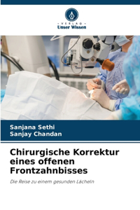 Chirurgische Korrektur eines offenen Frontzahnbisses