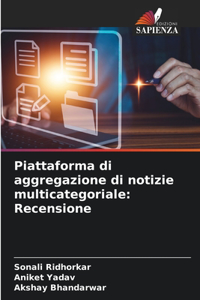 Piattaforma di aggregazione di notizie multicategoriale