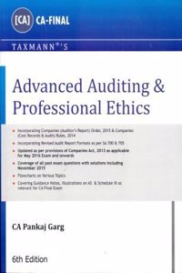 Advanced Auditing And Professional Ethics