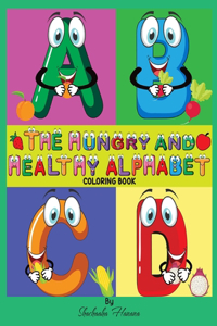 Hungry and Healthy Alphabet Coloring Book