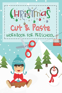Christmas Cut And Paste Workbook For Preschool
