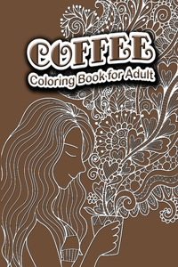 Coffee coloring books for adults