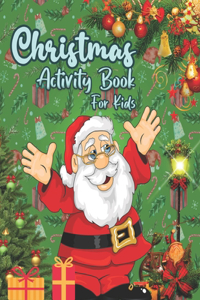 Christmas Activity Book For Kids