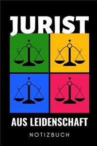 Jurist Aus Leidenschaft Notizbuch