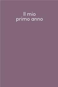 Il mio primo anno