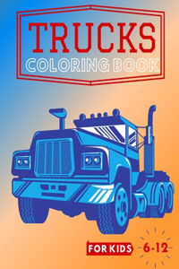 Trucks Coloring Book