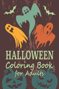 Halloween Coloring Book for Adults