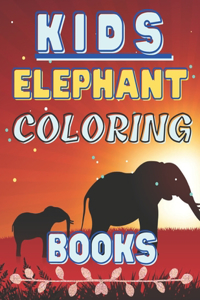 Kids Elephant Coloring Books