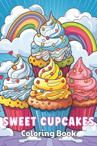 Sweet Cupcakes Coloring Book