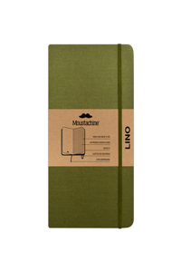 Moustachine Classic Linen Large Military Green Squared Flex
