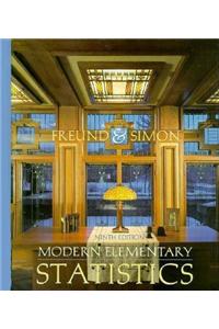 Modern Elementary Statistics, Revised