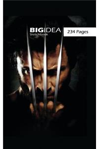 Big Idea Sketchbook, 234 Pages (Angry Logan)