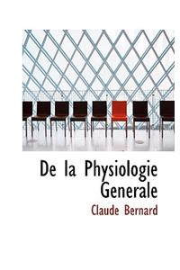 de La Physiologie Gacnacrale