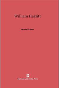 William Hazlitt