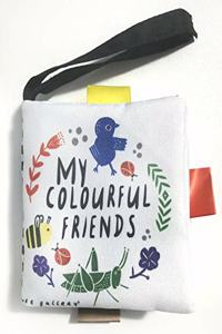 Wee Gallery Buggy Books: My Colourful Friends