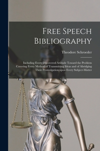 Free Speech Bibliography