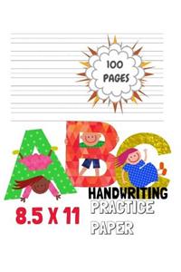 ABC Handwriting Practice Paper