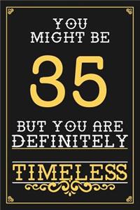 35th Birthday Journal