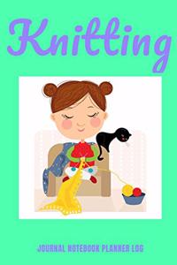 Knitting Journal Notebook Planner