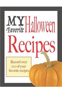 My favorite Halloween recipes