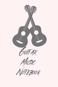 Guitar Music Notebook