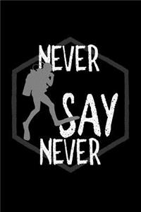 Never say never