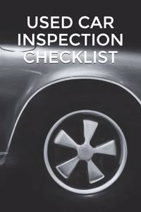 Used Car Inspection Checklist