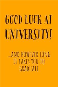 Good Luck At