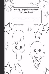 Primary Composition Notebook Story Paper Journal