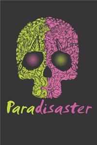 Skull Paradisaster Notebook Journal