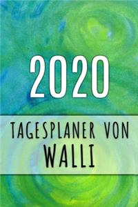 2020 Tagesplaner von Walli