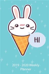 Hi 2019 - 2020 Weekly Planner