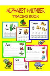 Alphabet & Number Tracing Book