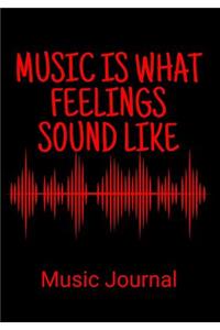 Music is what feelings sound like