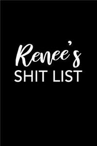 Renee's Shit List