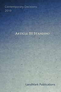 Article III Standing