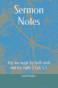 Sermon Notes