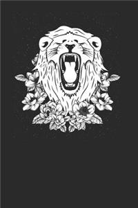 Lion With Flowers
