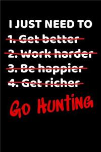 I Just Need To Go Hunting