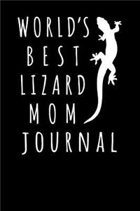 World's Best Lizard Mom Journal