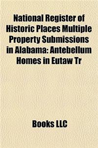 National Register of Historic Places Multiple Property Submissions in Alabama